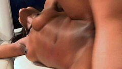 i'm this ebony chick with big boobies, ridin' that monster cawk