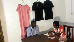 fake tailor shop i let him fuck me wid big dick to finish work