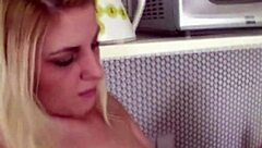 Teen 18+ receives a cumshot in hardcore action