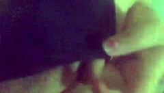 Latina masturbates in the morning, touching her boobs and tits