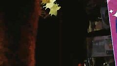 bound bbw wife feels intense emotions in front of window with creampie