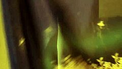 She dances the erotic veil striptease.