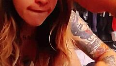 She enjoys giving blowjobs to her clients