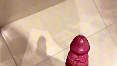 horny brazilian bodybuilder in shower with big cock?