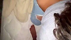 university companion shares oral fun with mexican latina amateurs