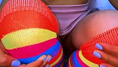 Student invites stepmom to room, beyond caresses.