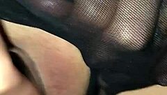 skinny milf hot wife spreads her pussy close up so i can cumshot all over it