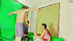 Rough Teen FFM Trio Gets Wild with Hardcore Action