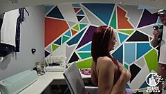 sophie fox, that shoplifting slut, gets caught in doggystyle action.