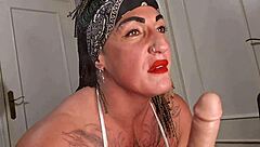 I'm smoking while rimming and fucking the vicious bastard's cock