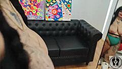 deedee loves working out and ends up giving a blowjob