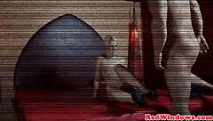 Amsterdam hooker pleases tourist orally