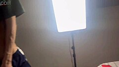 Skinny bisexual Mii Angels takes big cock from cousin