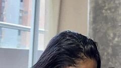 watch how he enjoys a good cock massage from amateur couple