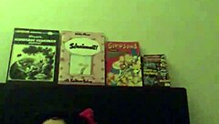 She masturbates hardcore on the bed, getting hornier with each touch.