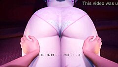 Beautiful Woman Gives Footjob Orgasm