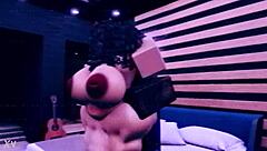 this chubby asian bunny gets pounded hard by that monster cock