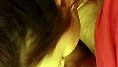 Big Ass White Girl Passionately Sucking Cock