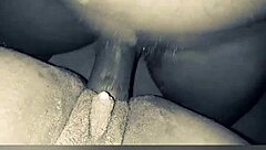 phat ass ebony step sister squirts while riding