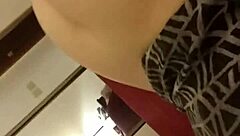 Big Ass White Girl Passionately Sucking Cock