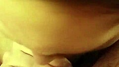 Big Ass White Girl Passionately Sucking Cock