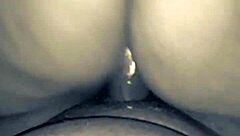 phat ass ebony step sister squirts while riding