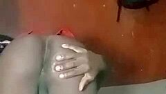 sexyjayla254 fingers her gaping ass up close