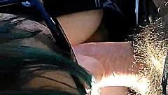 户外见前任口交！