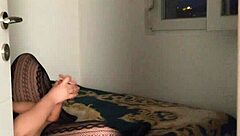 i caught her moaning while masturbating with a monster dildo, so tight and curvy. 😏