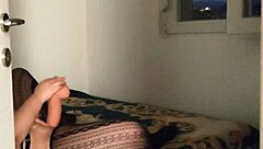 i caught her moaning while masturbating with a monster dildo, so tight and curvy. 😏