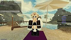 Dalam Roblox, dia deepthroat dan tunggang untuk pancut