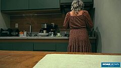 Scarlett Taylor Watches Naomi SUCKING Cock in Shower DOGGYSTYLE