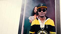 she's sucking daddy's cock like a popsicle in nasty gangbang