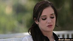 I watch the cocksucking teen 18+ beauty ride stepbros cock