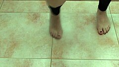 Professional Dancers Highlight Their Feet In Intricate Moves On Stage