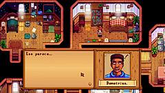 Robin gets fucked in Stardew Valley