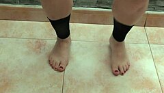 Professional Dancers Highlight Their Feet In Intricate Moves On Stage