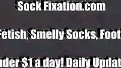 I love licking these socked feet