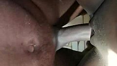 Taking That Monster Black Cock In The Bathroom For Intense Fucking