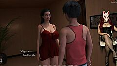 golden boy 21 cums hard on milf in stockings and cosplay.