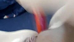 Amateur Teen 18+ Mastubiert Mit Dildo 2!