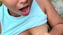 Neighbor waits with hard cock at door