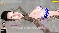 Rosewater Manor 66 Features Curvy Teen in Cute Outfit During Game