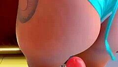 She twerks with a hard dick thinking of you in red rose