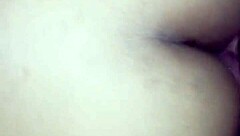 I was eating my girlfriend's little ass in the kitchen, then fucked it hard.