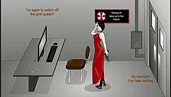 Ada Wong Licks Pussy with Pink Dildo!