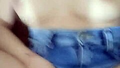 My best friend came over for some intense sex in her underwear.