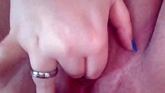 Is this fat girl playing with her chubby pussy?