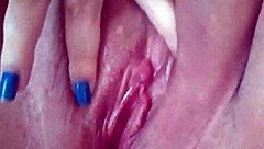 Is this fat girl playing with her chubby pussy?