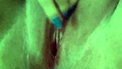 Is this fat girl playing with her chubby pussy?